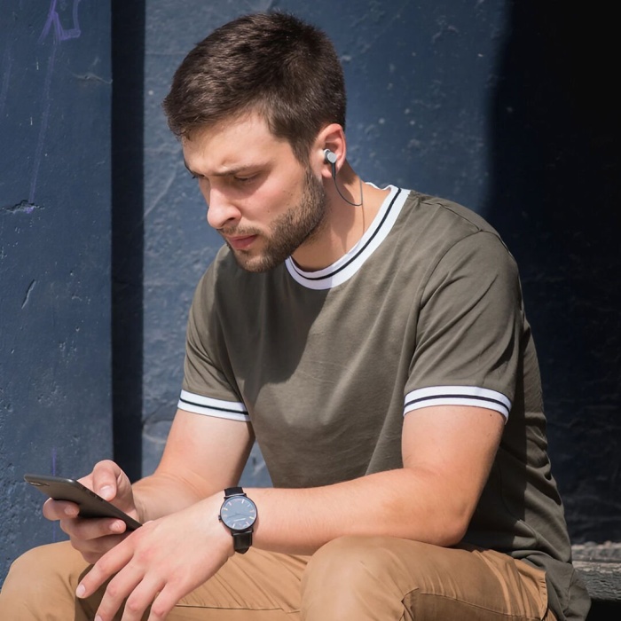 Koss 06 0009 BT115iGRY Wireless/Bluetooth Kablosuz Kulak İçi Kulaklık | Hafif ve Ergonomik 6 Saat Pil Ömrü